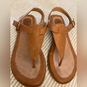 BORN CONCEPT Size 6 Silver Buckle Sandals
